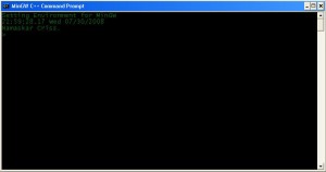 Costomized command prompt